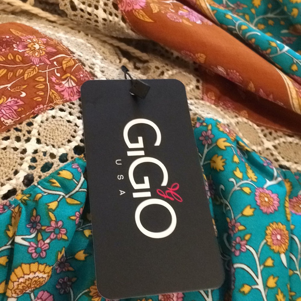 GiGio 2 tie open back tunic. - Picture 4 of 6